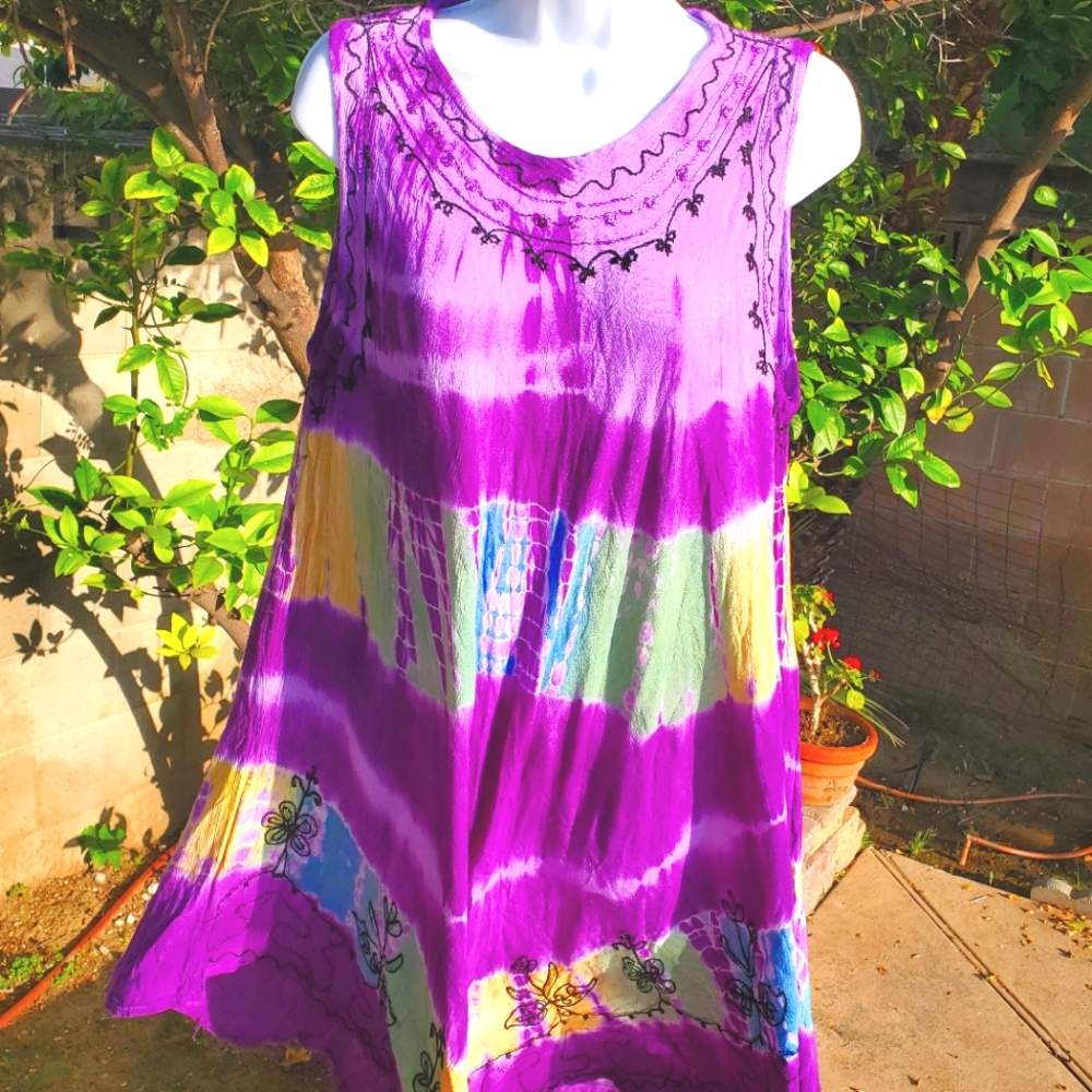 InGear Tye Dye Umbrella Dress -✨️HP✨️ - Picture 1 of 11